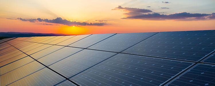 Solar Panels installed in the Roof